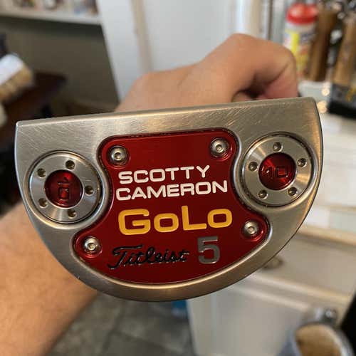 Used Right Handed Scotty Cameron 2014 GoLo 5 34" Putter