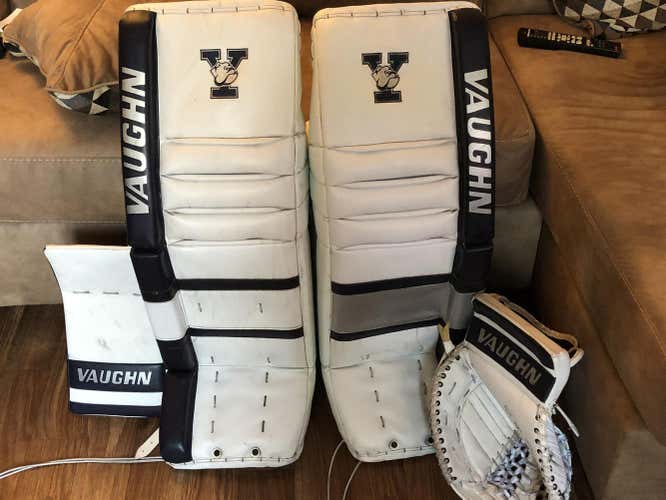 Yale Pro Stock 34" Vaughn Regular Velocity V6 Goalie Full Set