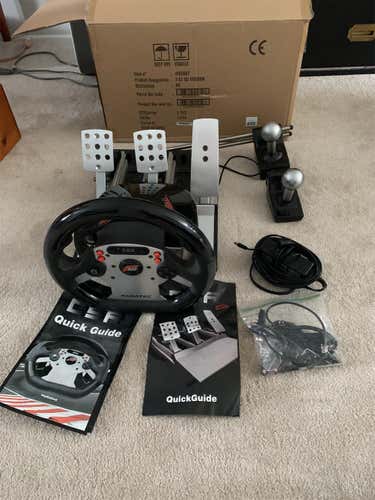 FANATEC CSR w/ Elite Pedals Gaming Wheel