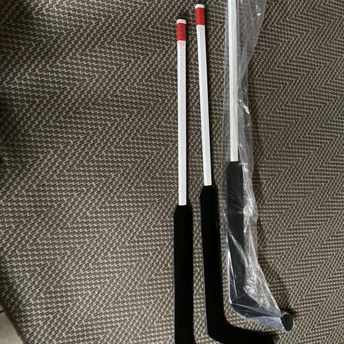 3 Pack New Custom 24" Pro Stock Goalie Stick Made By Christian