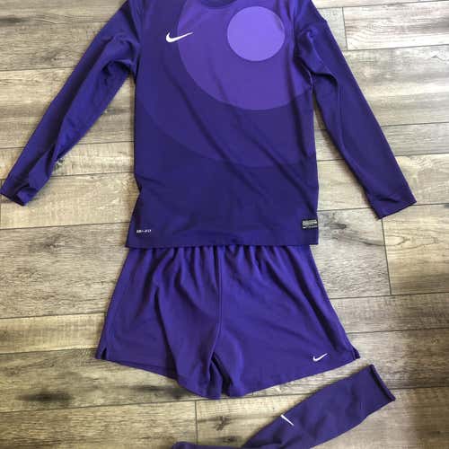 Purple Nike Park IV Men's Medium Goalkeeper Kit