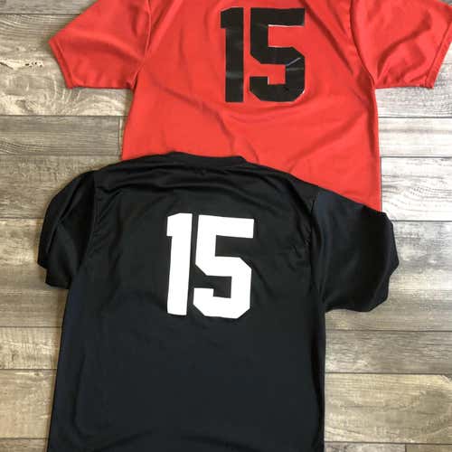 Club Soccer Fitness Running Shirts (with #15) Lot