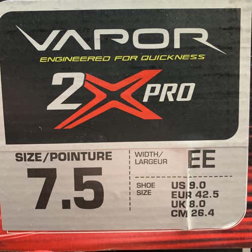 New Size 7.5ee Bauer Vapor 2X Pro Hockey Skates