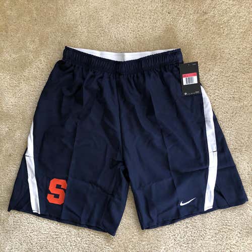 Syracuse Nike Men's Lacrosse Shorts Large Navy Blue