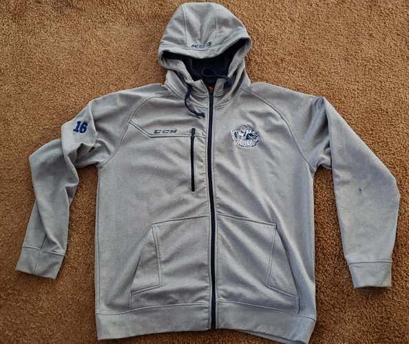 Used CCM Syracuse crunch player hoodie