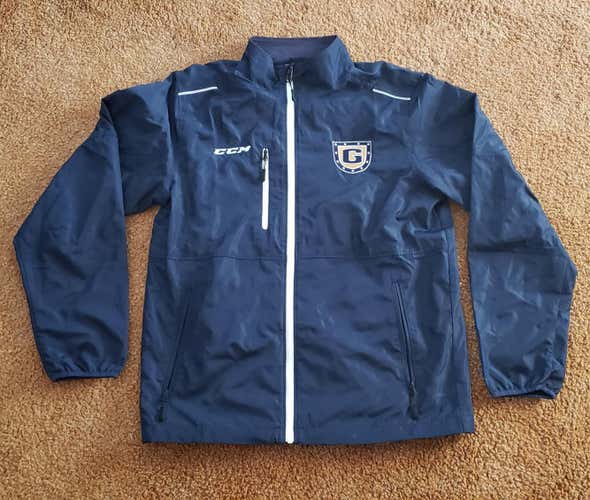 NEW! CCM Greenville Road Warriors Player Jacket