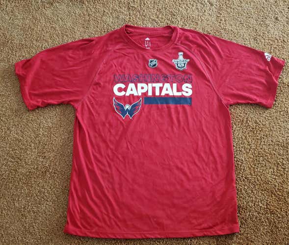New Adidas Washington Capitals 2018 playoffs shirt