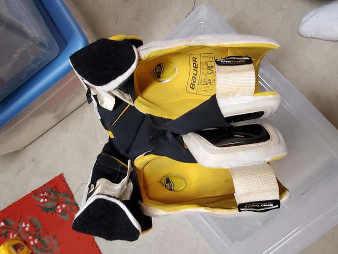 Senior Used Large Bauer Supreme TotalOne Elbow Pads