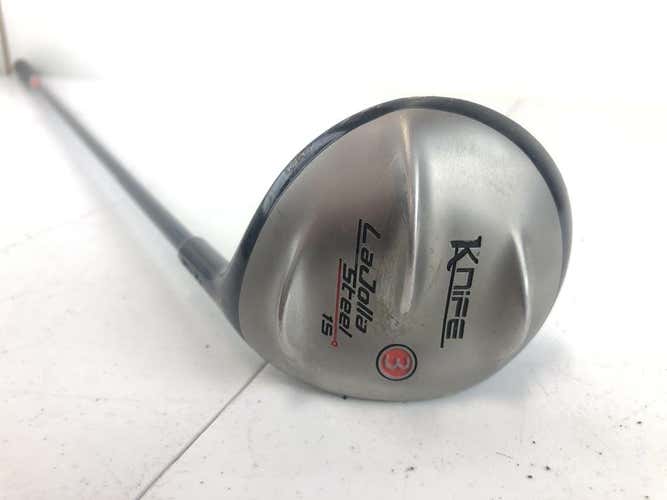 Used La Jolla Knife 3 Wood Graphite Stiff Golf Fairway Wood