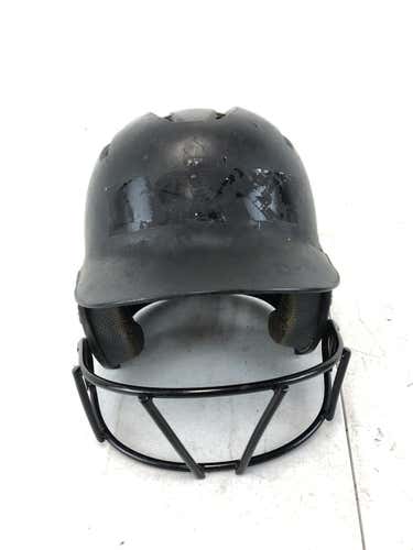 Used Demarini Paradox Fitted Wtd5421blxs Xs 6 5 8-6 3 4 Batting Helmet W Mask