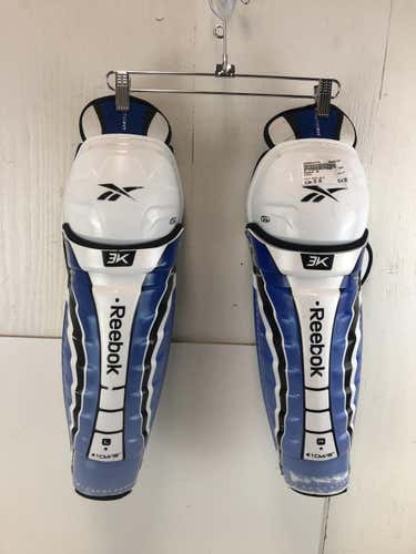 Used Reebok 3k 16" Ice Hockey Shin Guards