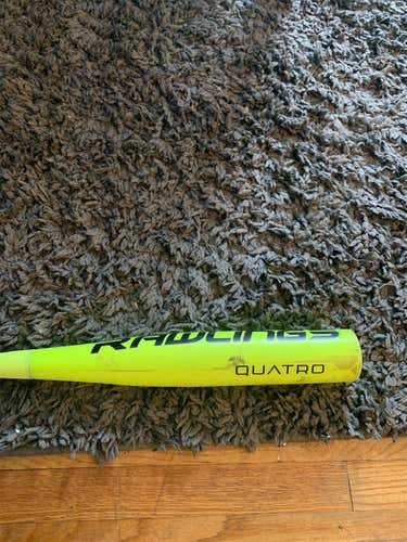 Used 2017 Composite Quatro (-3) 30 oz 33" Bat