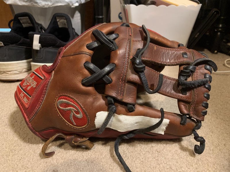 Brown Used Infield Heart of the Hide 12" Baseball Glove