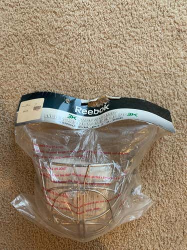 Brand New Reebok 3k Goalie Face Mask