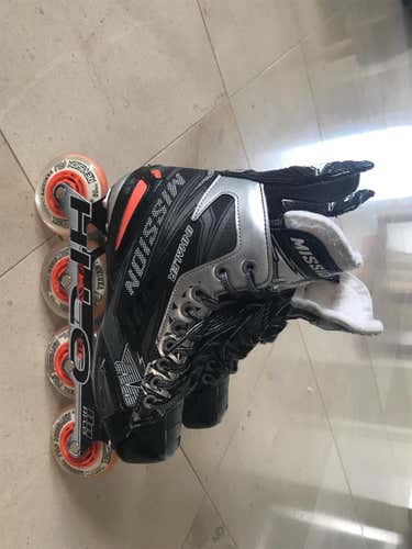 Mission Inhaler NLS3 In-line Skates-Size 6D-plz DM If Interested