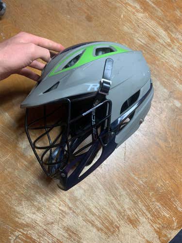 Gray Used Player Cascade R Helmet