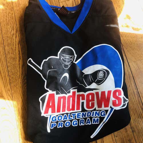 Andrews hockey Goalie Cut Game/practice Jersey #30