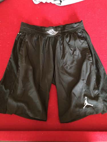 Black Adult Large Air Jordan Shorts