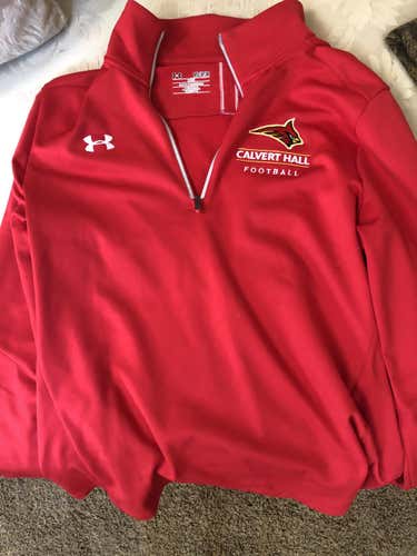 Calvert Hall Football Adult Medium Under Armour 1/4 Zip