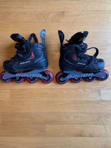 Youth Bauer vapor Inline Skates D&R (Regular) Size 12 youth  (US13)