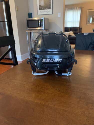 Black Used Small Bauer Re-Akt  Helmet