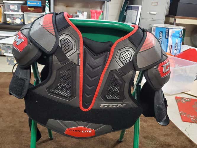 Used Senior Extra Large CCM Pure Lite  Shoulder Pads