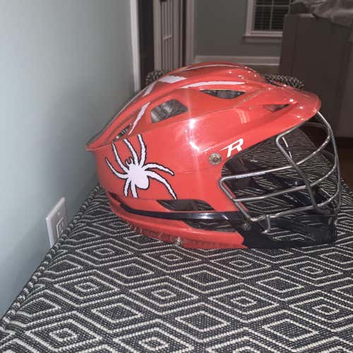 Red Used Player Cascade R Helmet