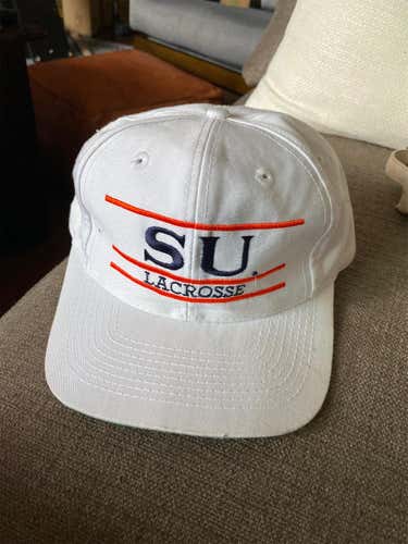 Vintage SU Syracuse University Lacrosse Hat. THE GAME