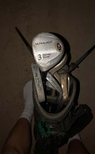 Junior Golf Used Left Handed Clubs (Full Set)