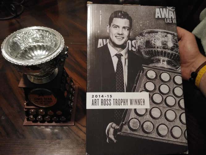 New Jamie Benn Dallas Stars Art Ross replica season ticket holder gift