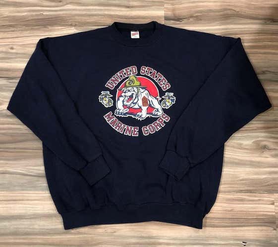 Vintage Nike And USMC Sweatshirt Bundle