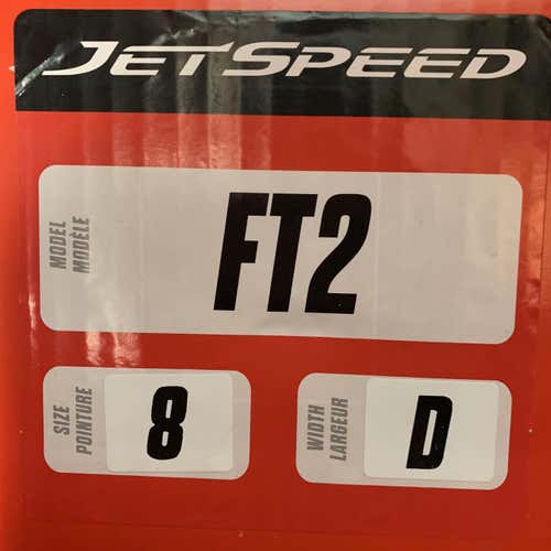 New CCM JetSpeed FT2 D&R (Regular)  Size 8 Hockey Skates