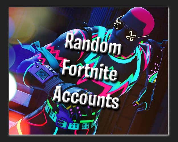 RANDOM FORTNITE ACCOUNT