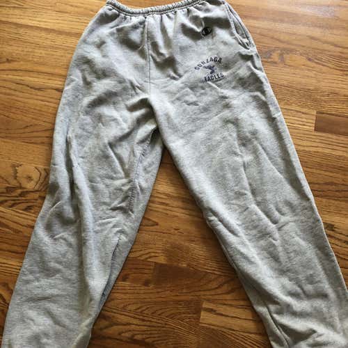 Gray Men's Large Champion Gonzaga Eagles SweatPants