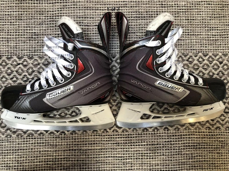 Used Bauer Vapor X40 Size 5R Ice Hockey Skates