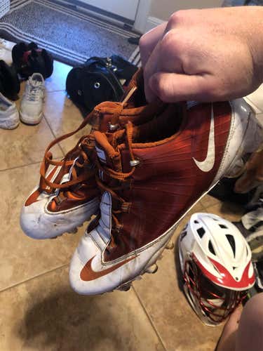 Nike vapor carbon Fly Cleats, Size 12 used