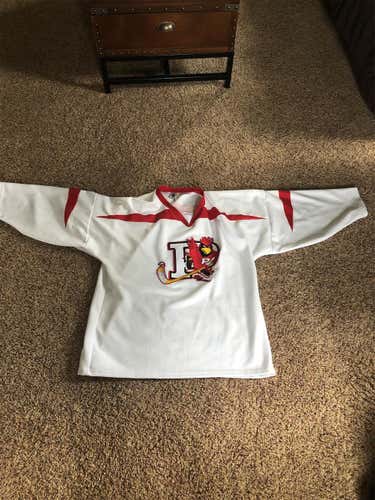 White Plattsburgh State Men's Practice Jersey