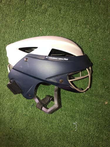 Blue Used Player Cascade LX Helmet