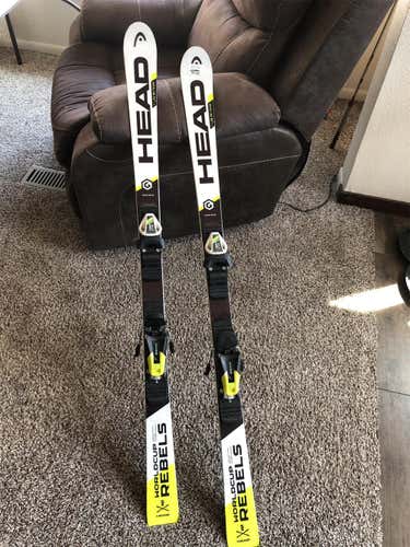 Used 2018 Racing World Cup Rebels i.GS RD With Bindings Max Din 10 Skis