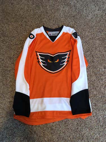 Orange Adirondack Phantoms Unisex Large Reebok  Jersey