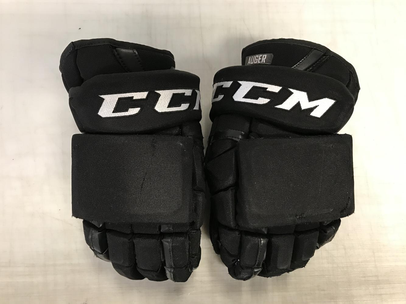 CCM HG12 Pro Stock Hockey Gloves 15" Black KINGS 4127 SidelineSwap