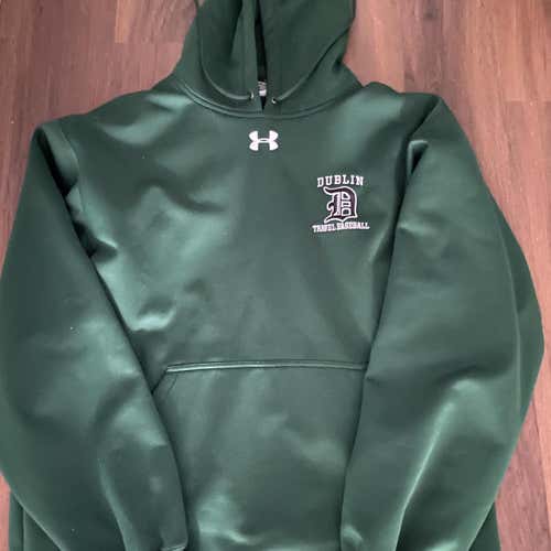 Dublin Baseball Green Men's XL Under Armour Sweatshirt