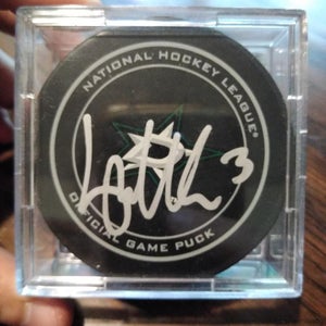 New Sher-Wood Dallas Stars official game puck autographed by John Klingberg