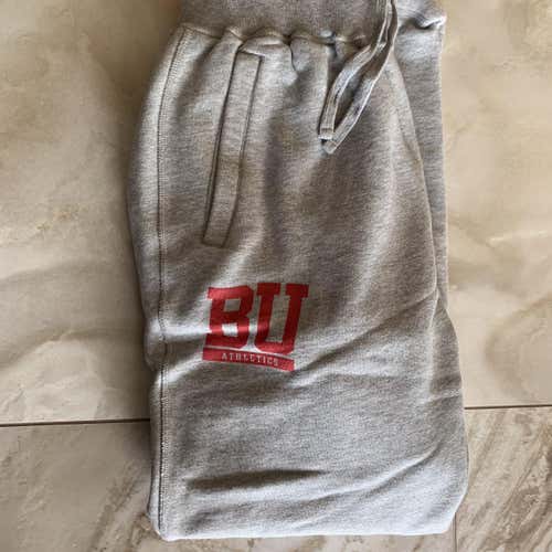 BU Gray Sweatpants
