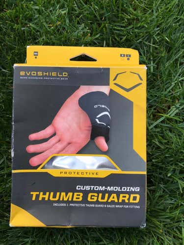 New Black Evoshield Thumb Guard w/custom molding