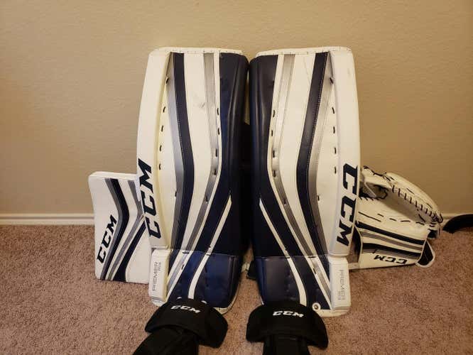 Used Intermediate 31" CCM Regular Premier R1.9 Goalie Full Set Winnipeg