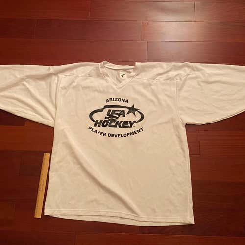 White Adult XXL   Jersey
