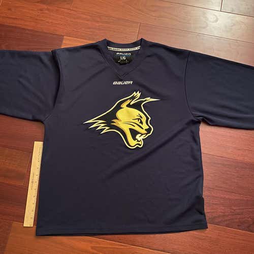 Blue Adult Large Bauer  Jersey