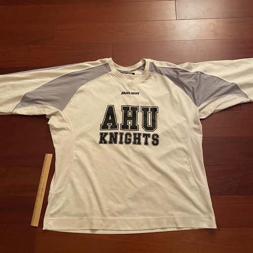 White Adult XL Bauer Jersey