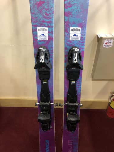 Used Nordica Santa Ana 100 Skis With Bindings Max Din 10